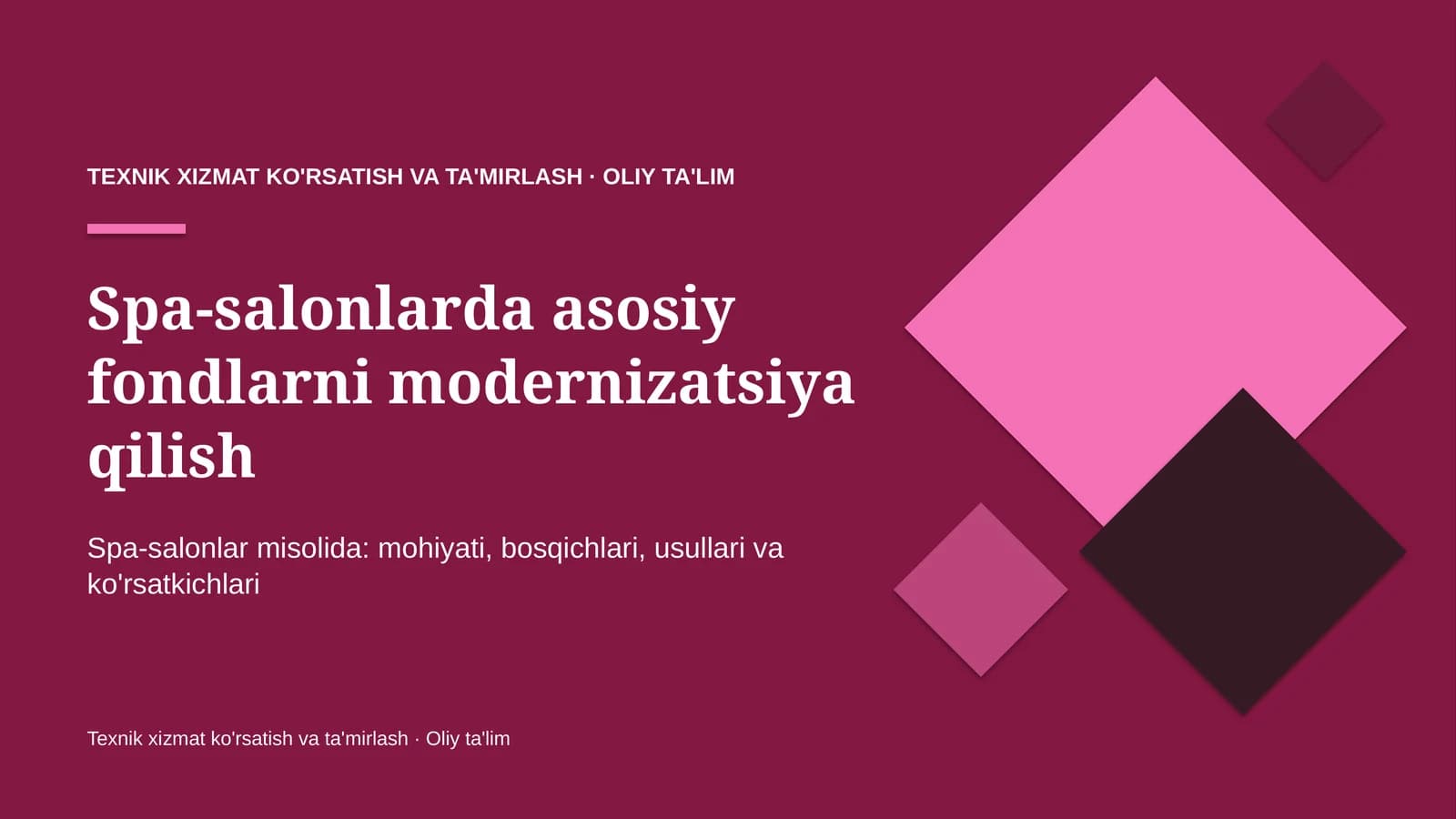 spa salonlarda asosiy fondlarni modernizatsiya qilish 8686