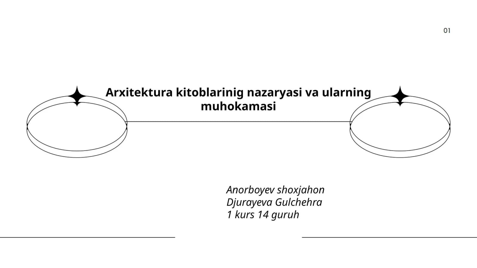 Arxitektura kitoblarinig nazaryasi va ularning muhokamasi