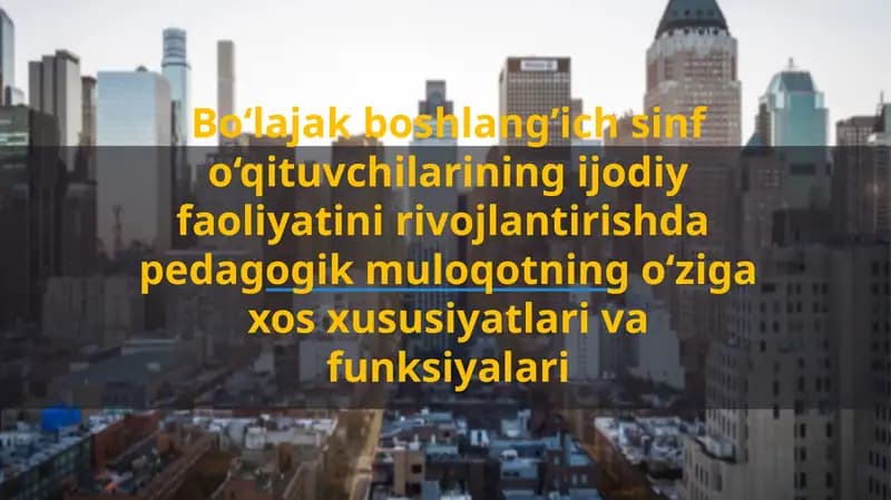 Pedagogik Mahorat