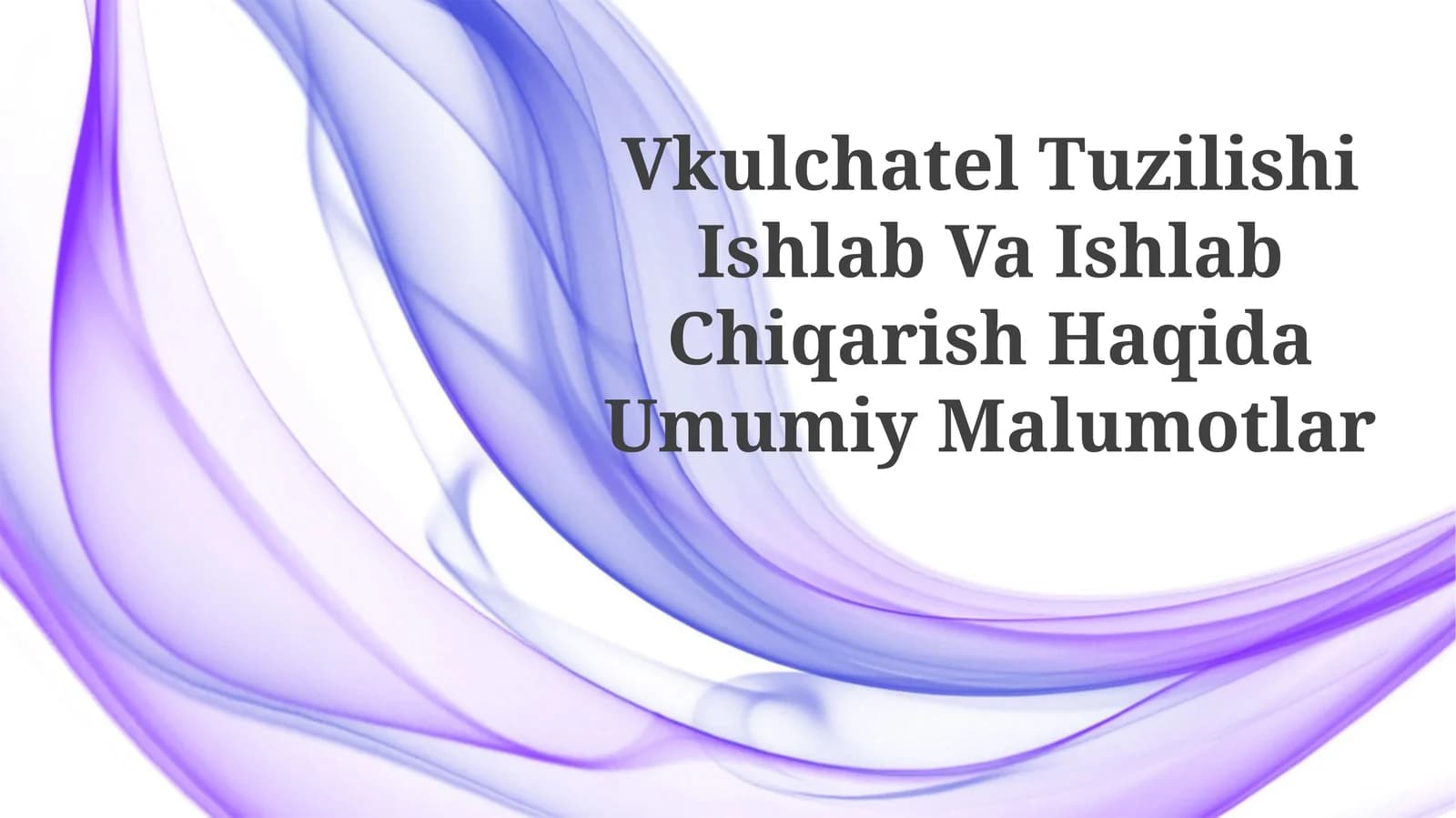 Vulkachalar: ta'rifi va tasnifi