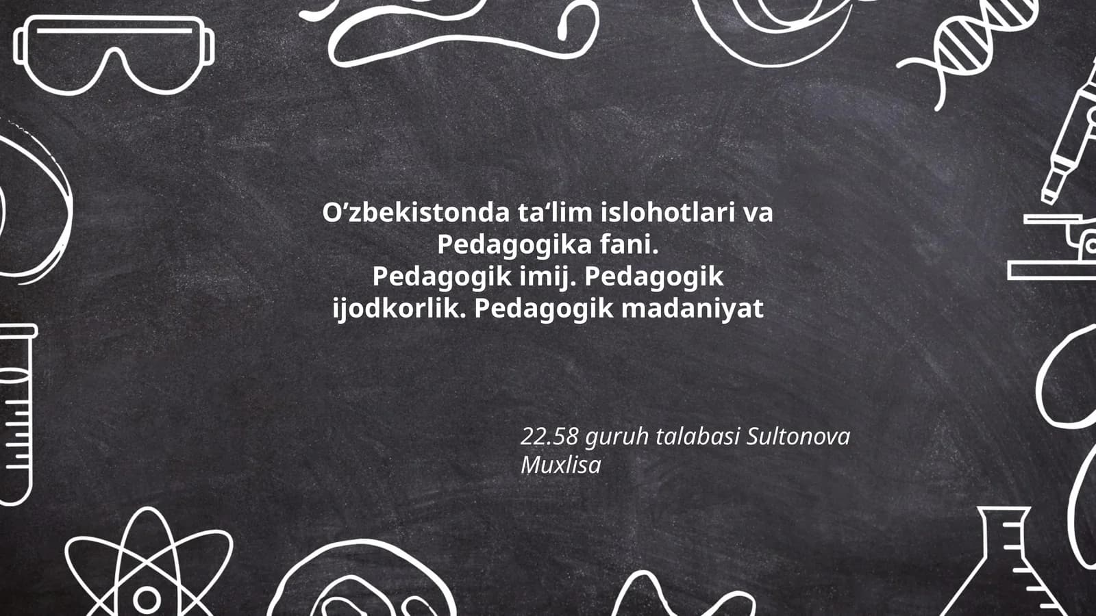 Pedagogika fani