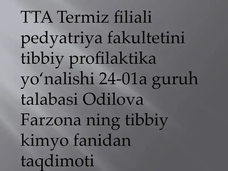 Kolloid sistemalar va Dializyo'li