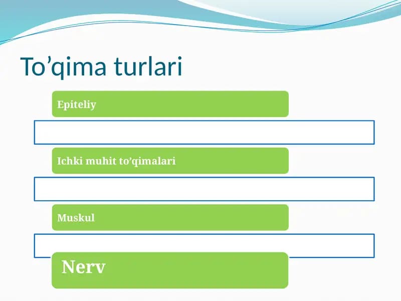 To’qima turlari