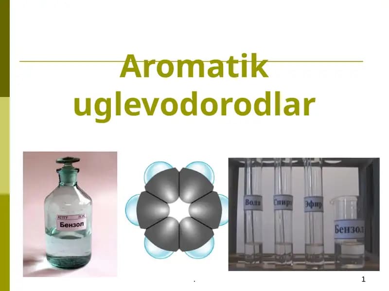 Aromatik uglevodorodlar
