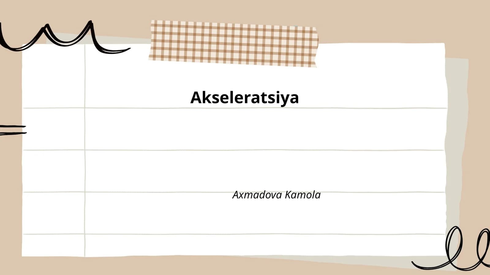 Akseleratsiya