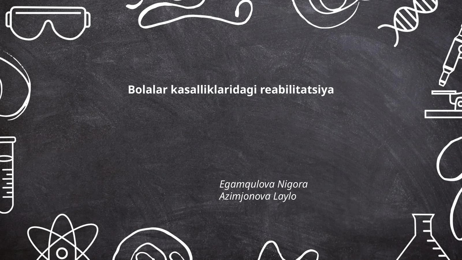 Bolalar kasalliklaridagi reabilitatsiya