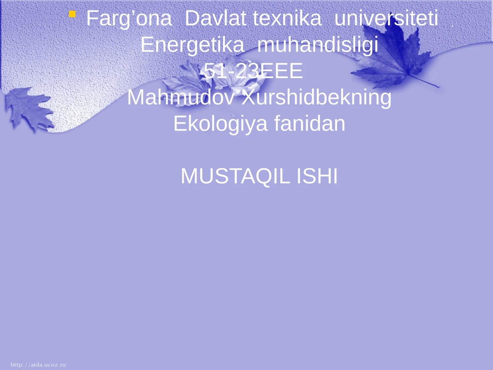 Energetika muhandisligi