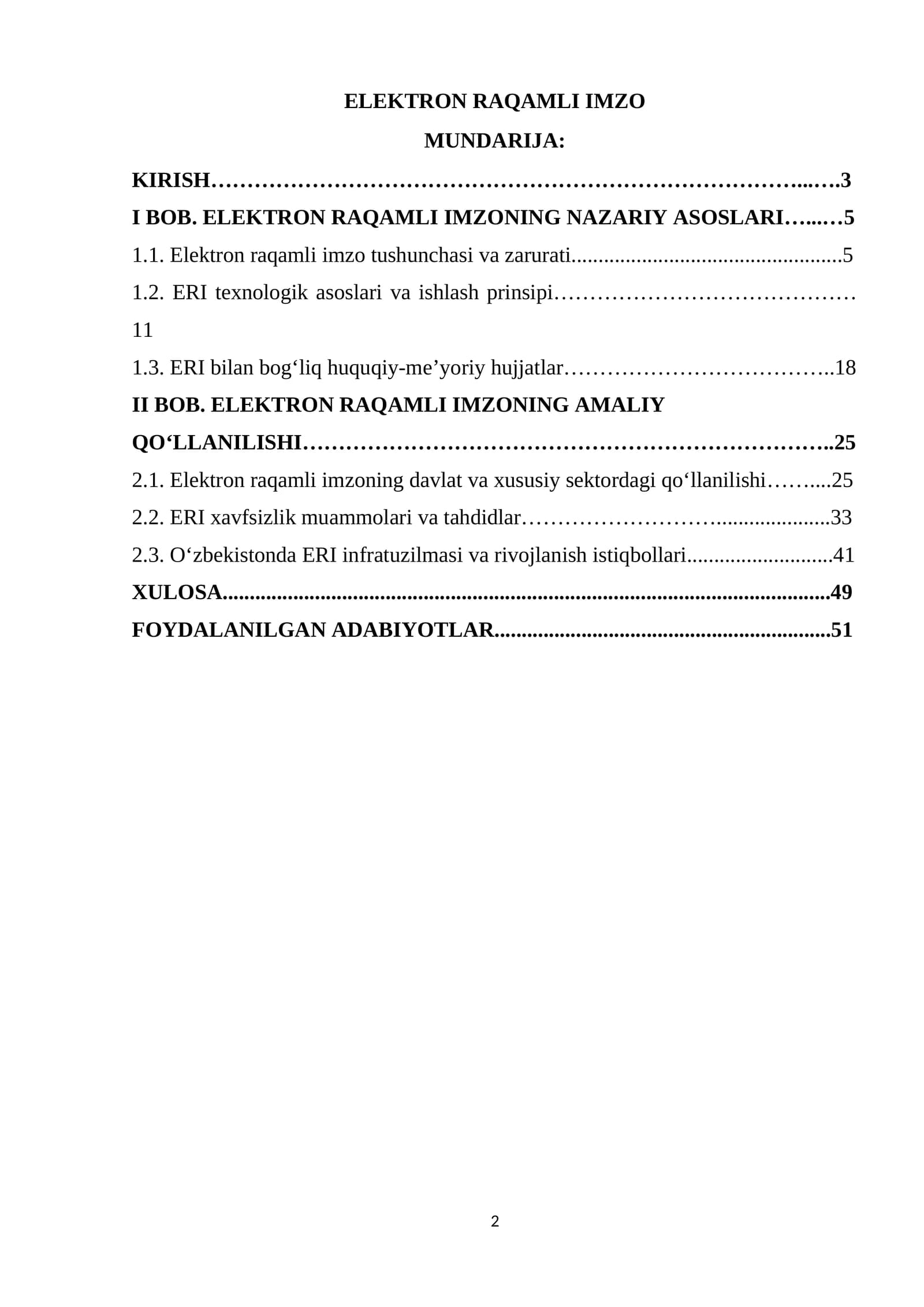 ELEKTRON RAQAMLI IMZO