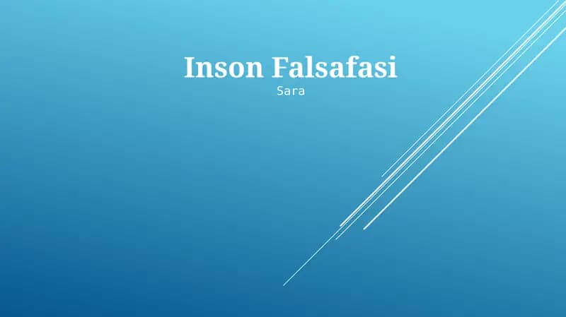 Inson Falsafasi