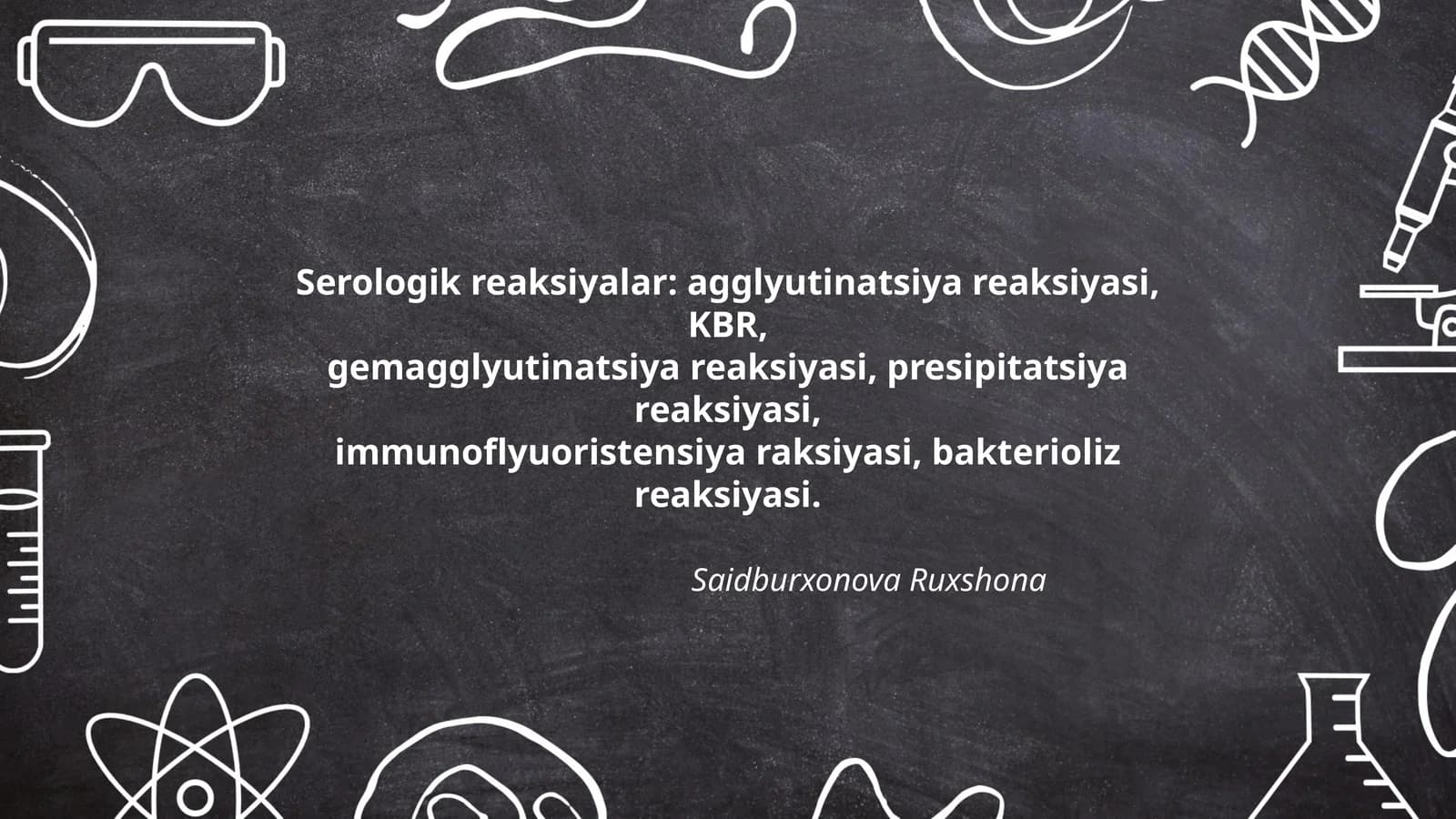 Serologik reaksiyalar