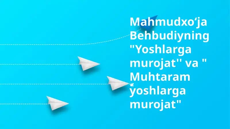 Yoshlarga murojat