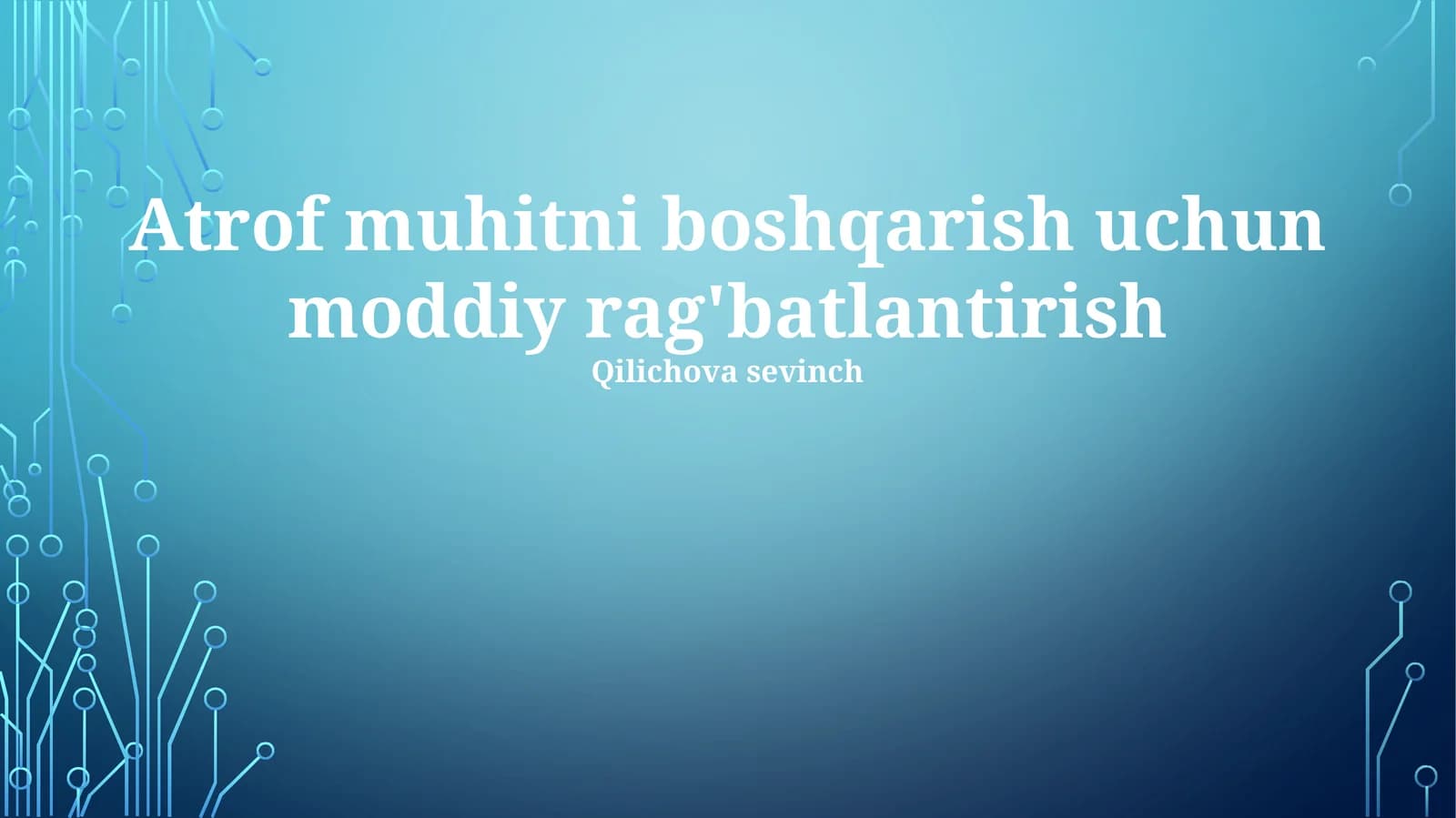 Material rag'batlantirish