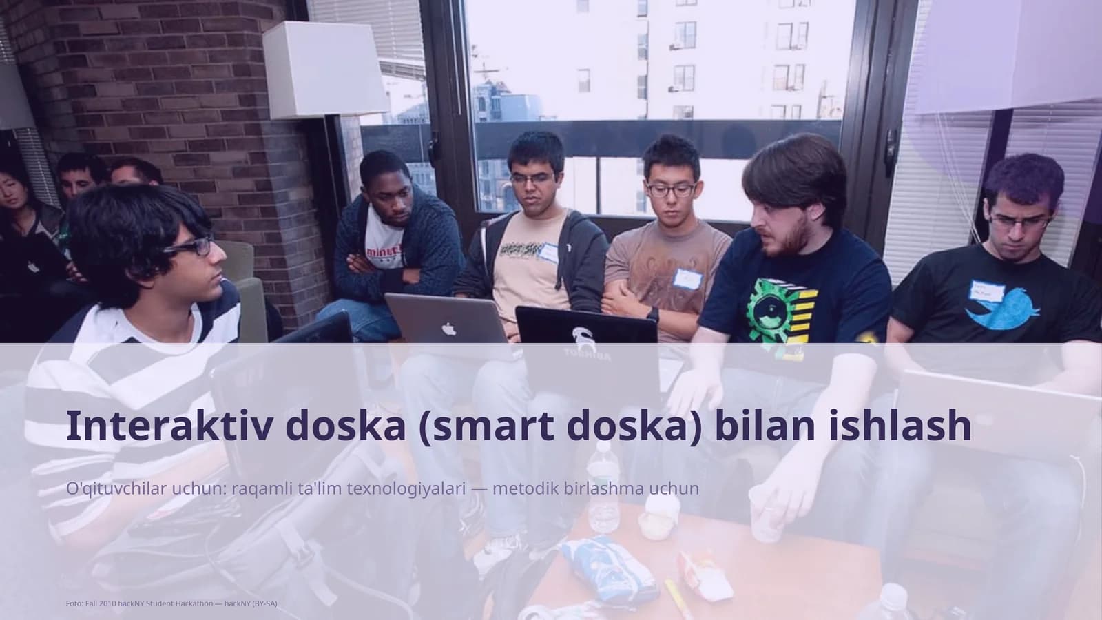Interaktiv doska (smart doska) bilan ishlash