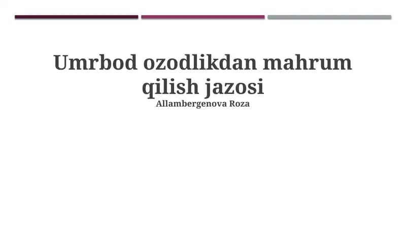 Qamoq: Tarix, Maqsadlar va Turlari