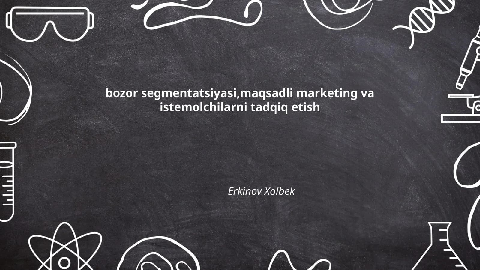 Bozor segmentatsiyasi