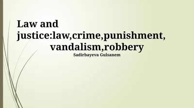 Understanding the Law