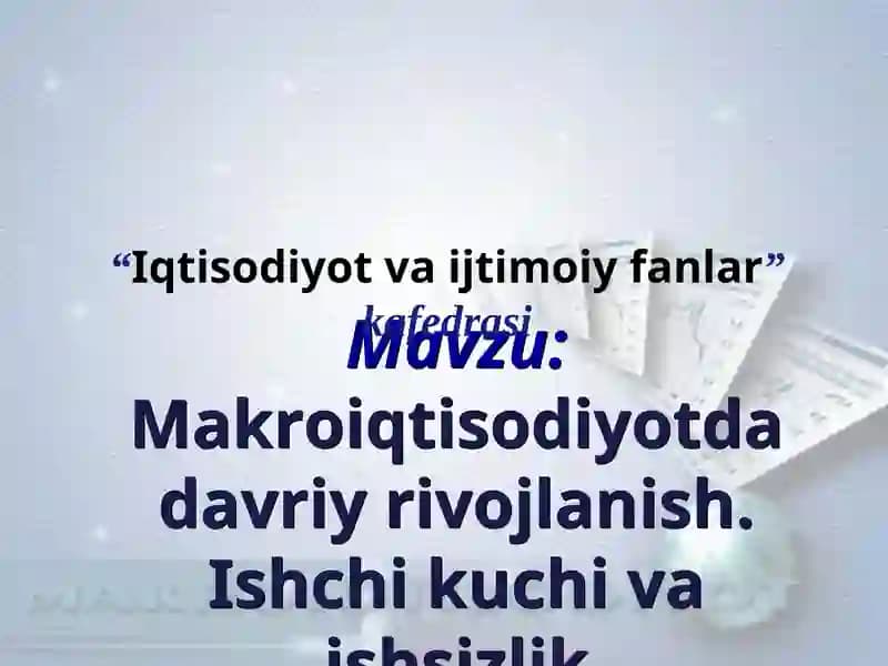 Iqtisodiy davrlar