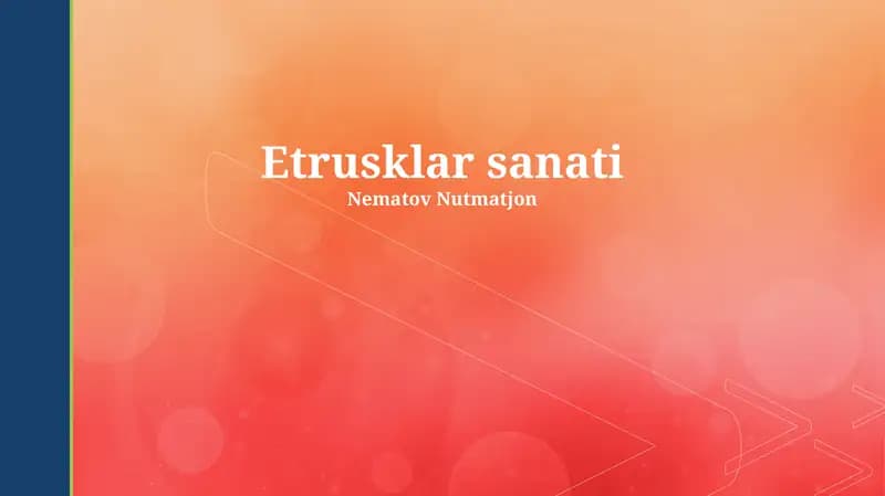 Etrusklar sanati