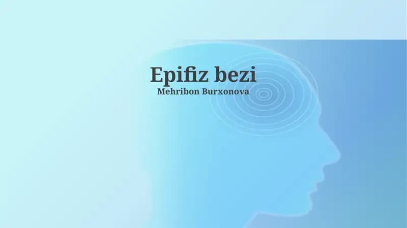 Epifiz bezi