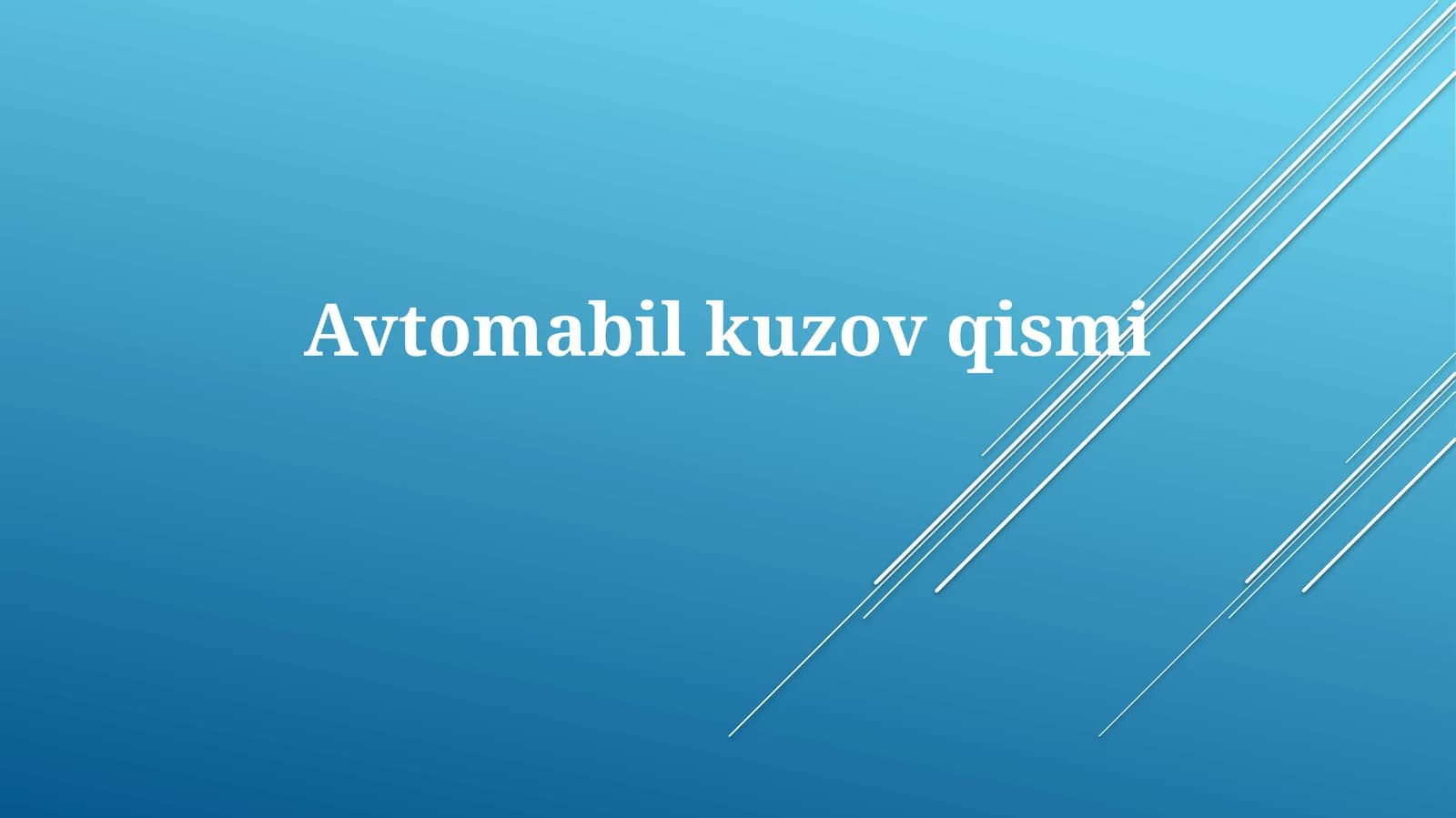 Avtomobilkuzovqismi