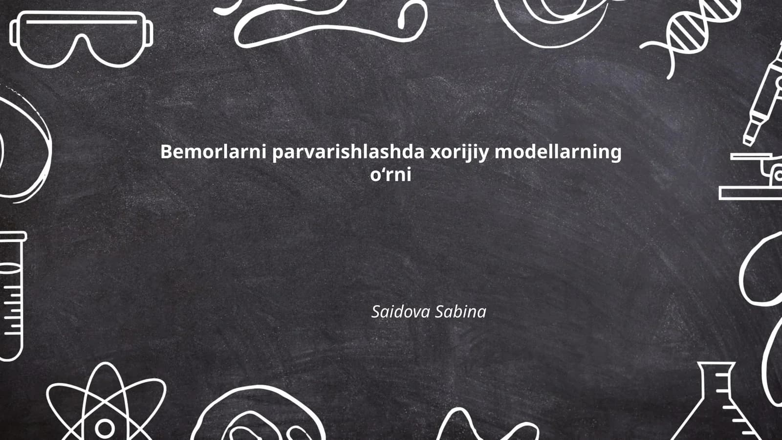 Xorijiy bemorparvarlik modellari