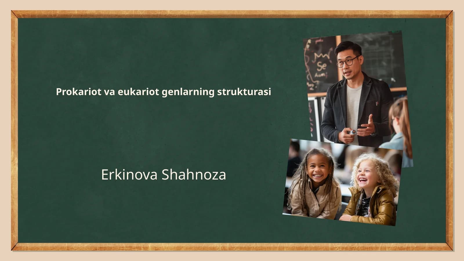 Prokariot va eukariot genlarning strukturasi