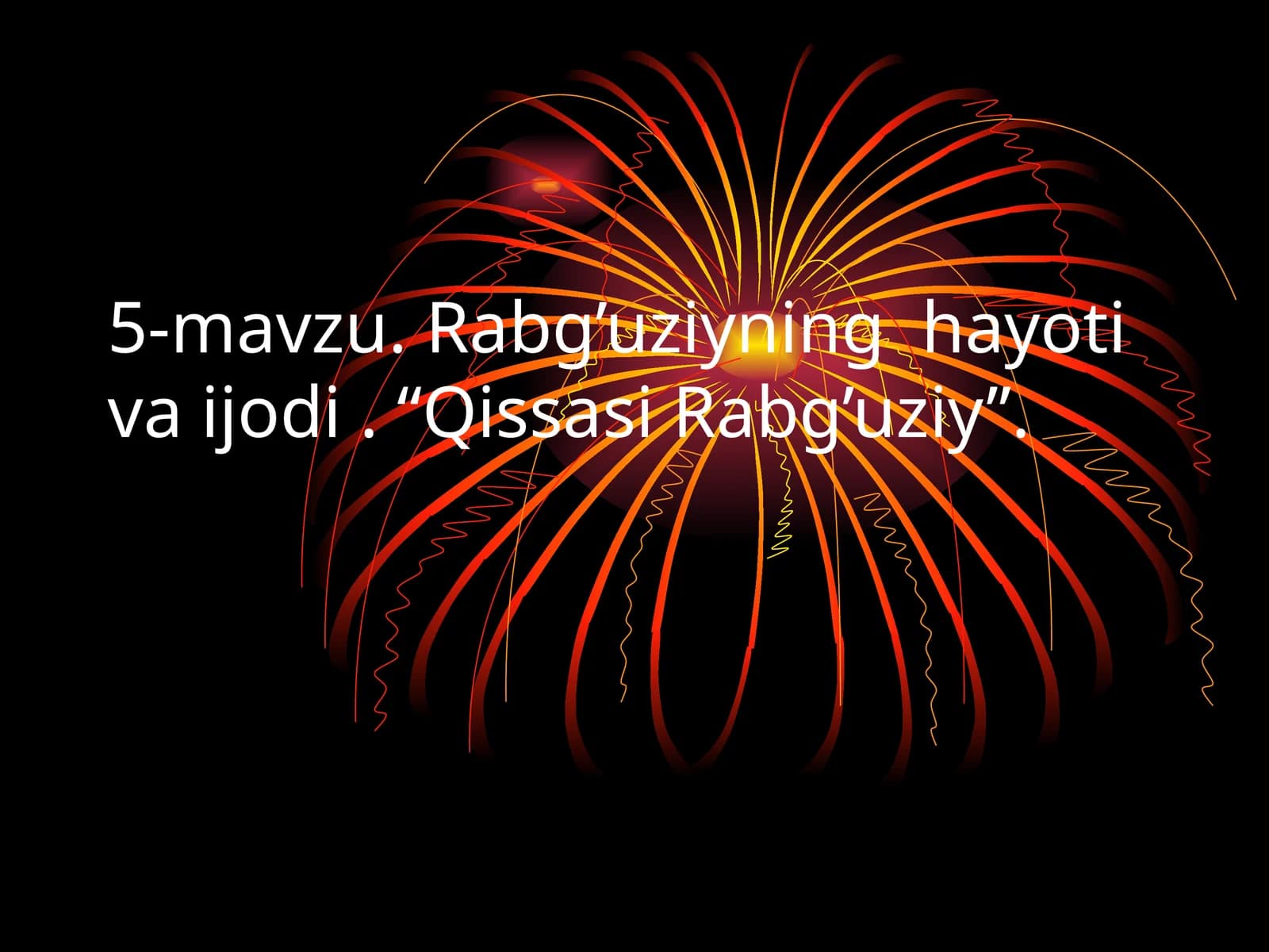 Qissasi Rabg’uziy