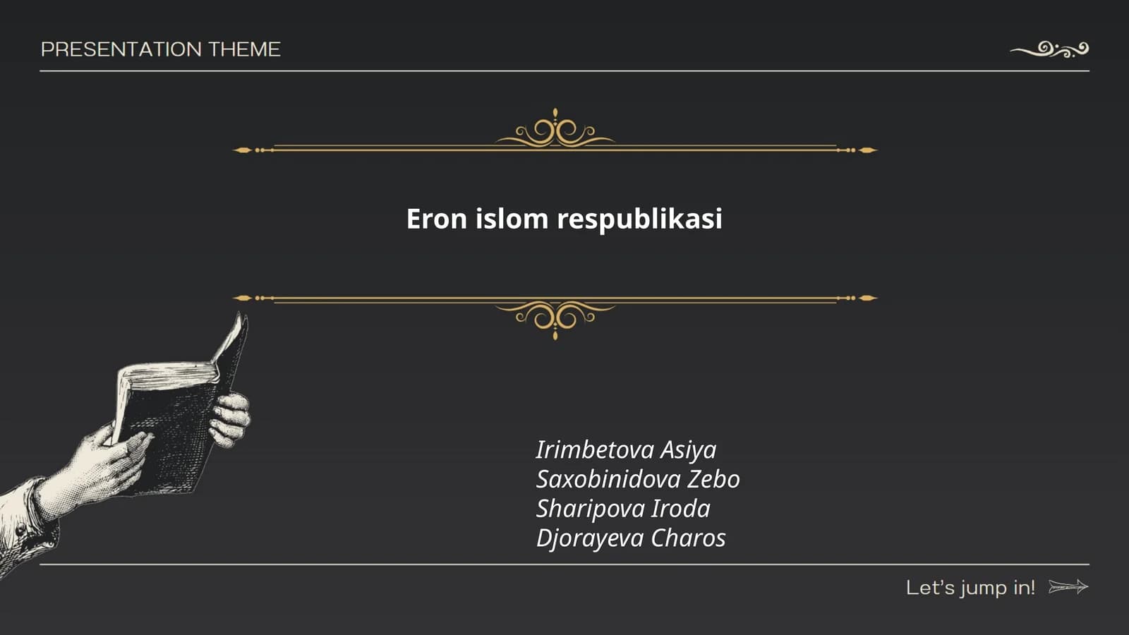 Эрон Ислом Республикасининг ташкил топиши