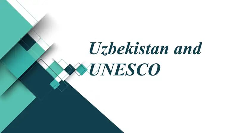 Uzbekistan and UNESCO