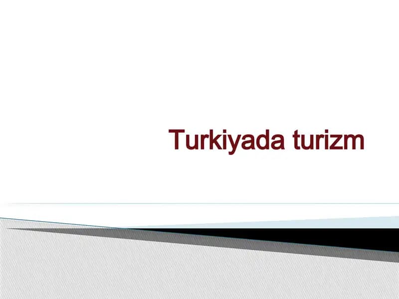 Turkiyada turizm