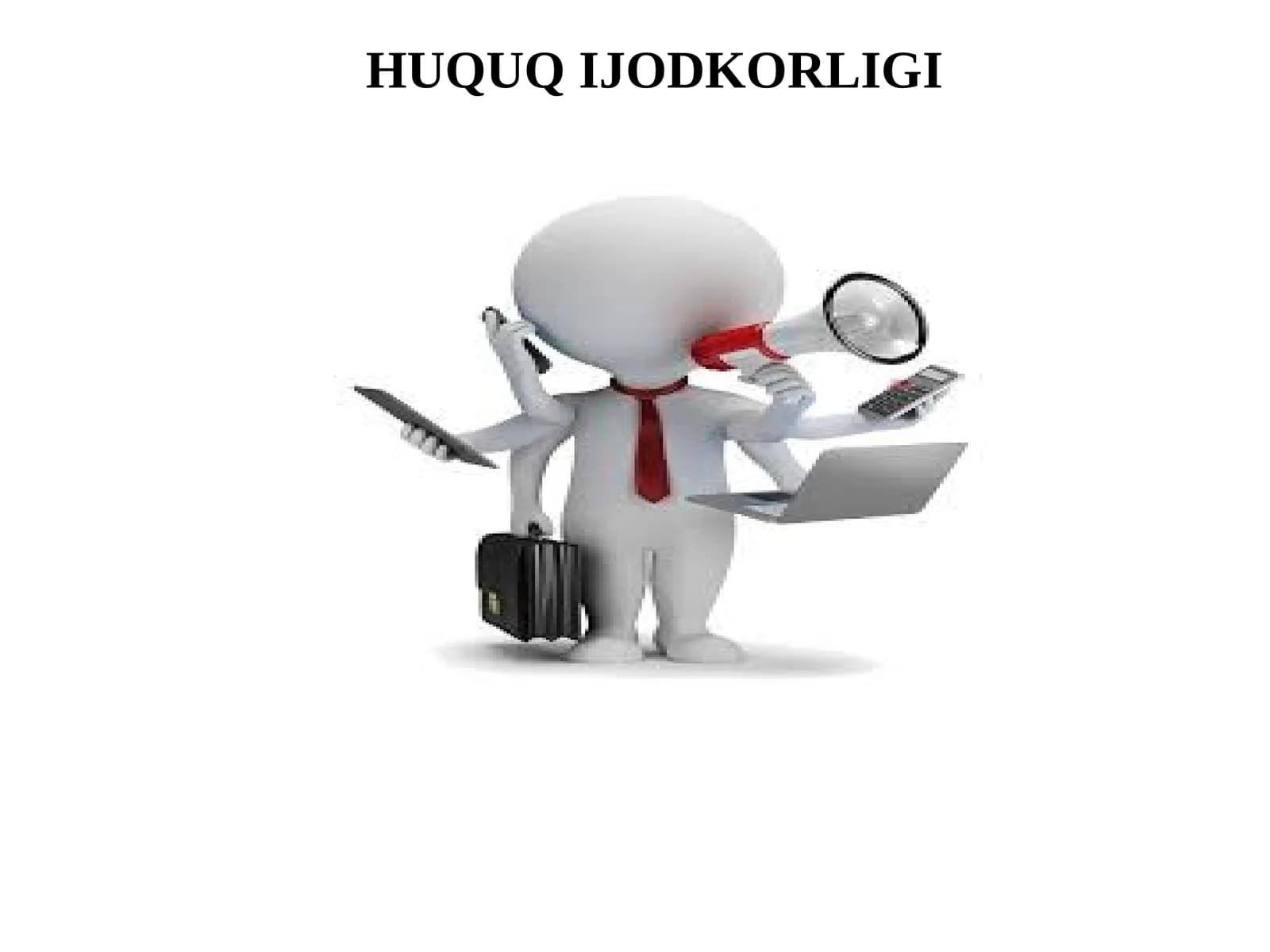 HUQUQ IJODKORLIGI