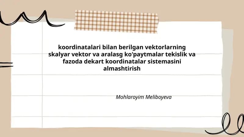 Mohlaroyim Meliboyeva