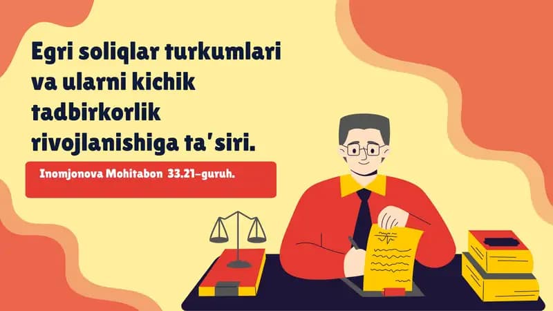 Egri soliqlar turkumlari