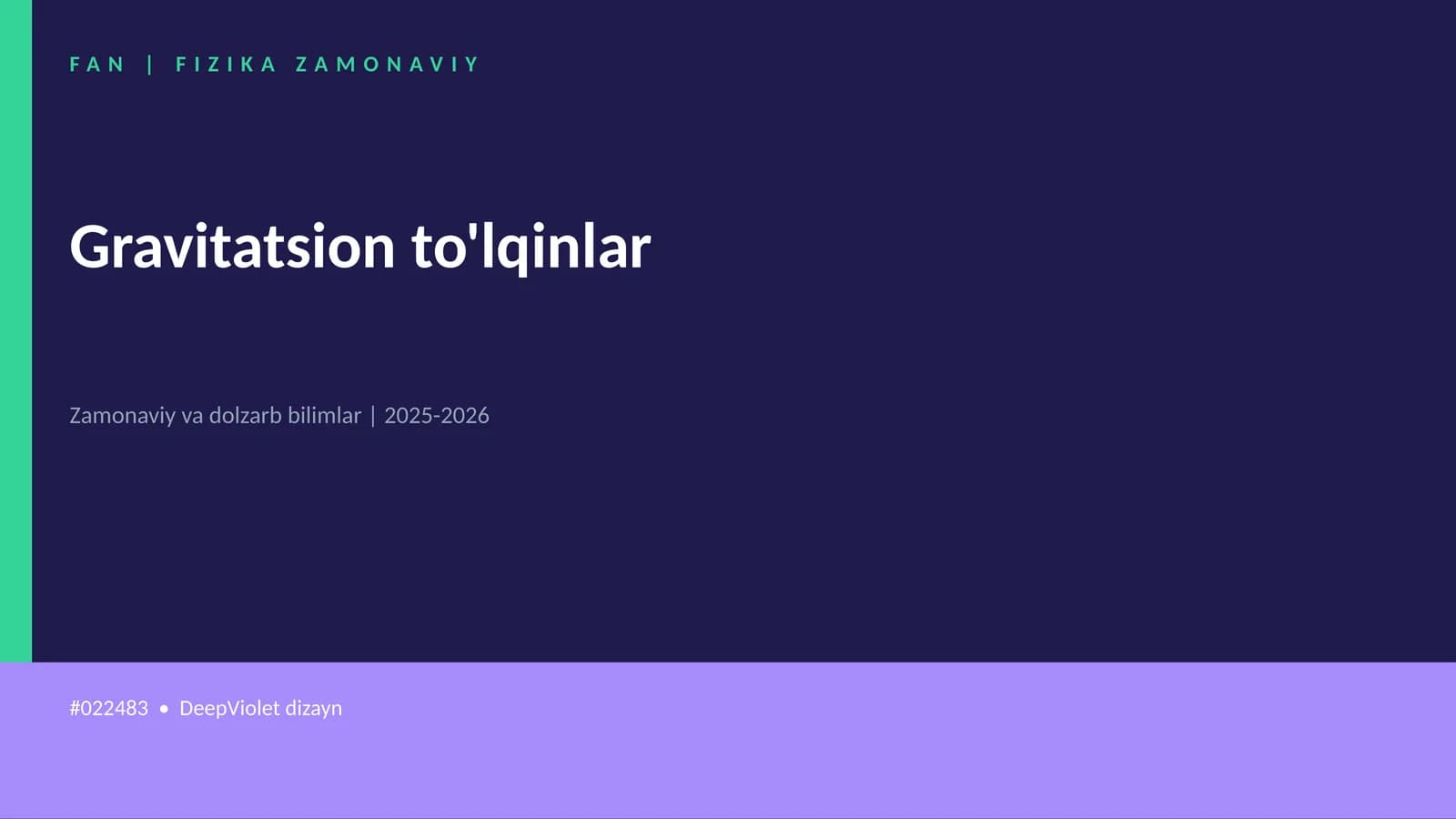Gravitatsion to'lqinlar
