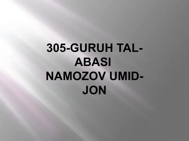 Chiniqtirish va Organizmning Oʻzgarishi