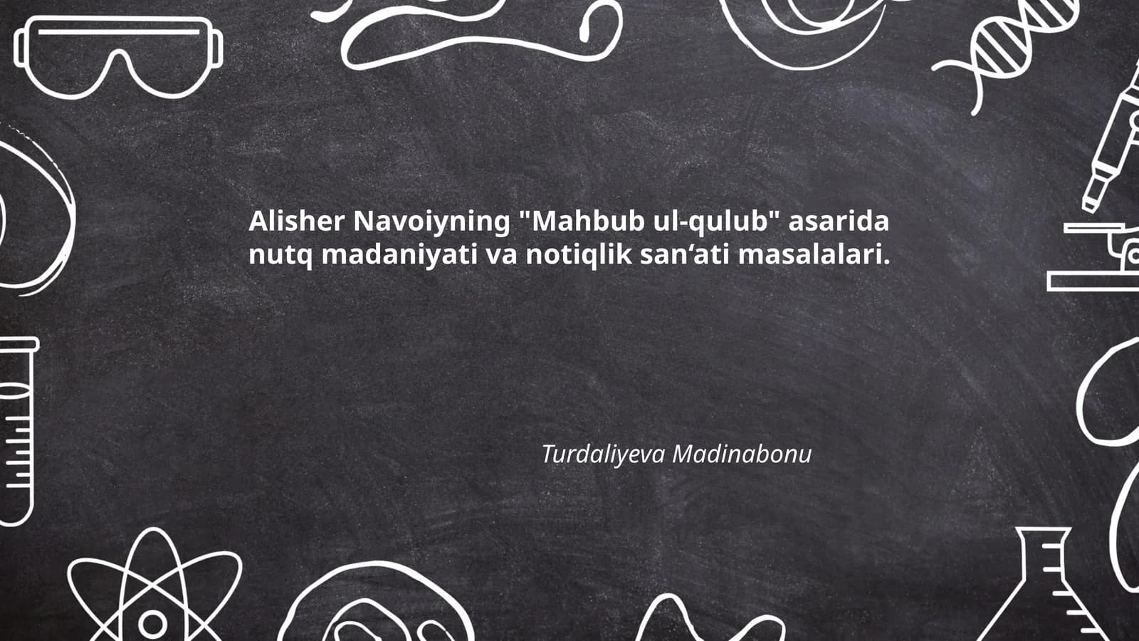Nutq madaniyatining asoslari
