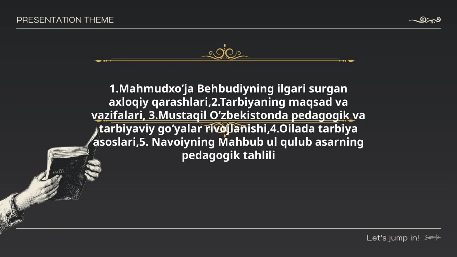 Navoiyning Mahbub ul qulub asarning pedagogik tahlili