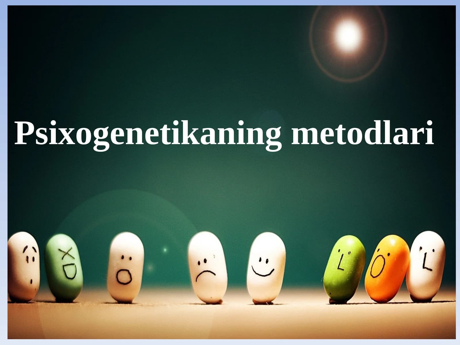 Psixogenetikaning metodlari