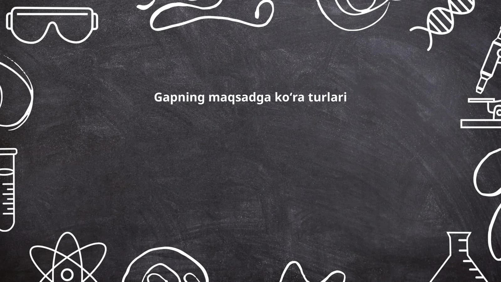 Gapning maqsadga koʻra turlari