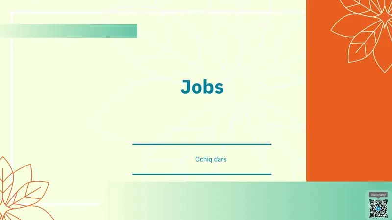 Jobs