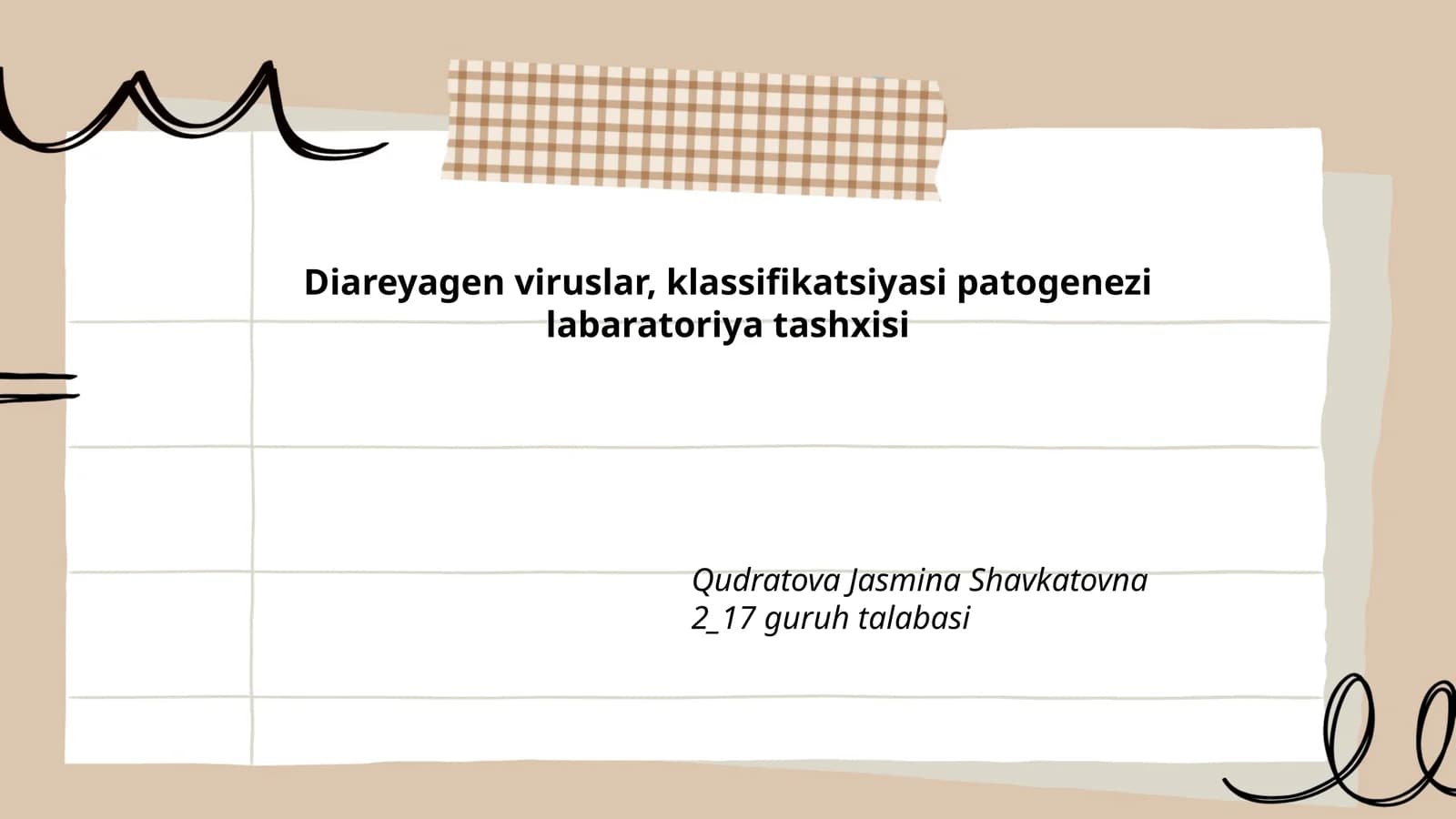 Diareyagen viruslar, klassifikatsiyasi patogenezi labaratoriya tashxisi