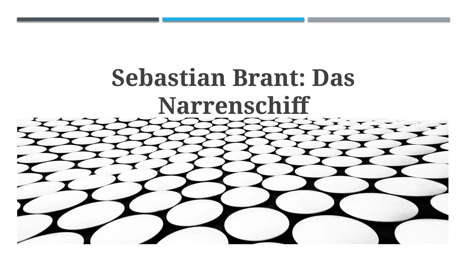 Sebastian Brant: DasNarrenschiff