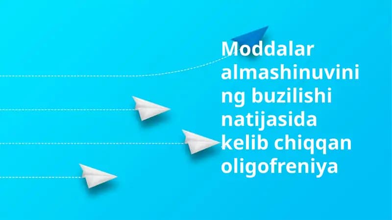 Galaktozemiyada Oligofreniya