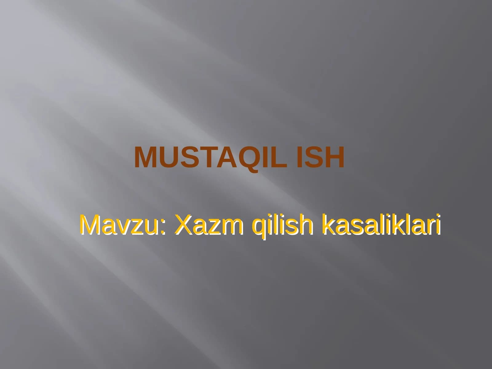 Qizilo'ngach kasalliklari