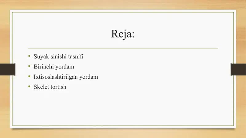 Suyak sinishi