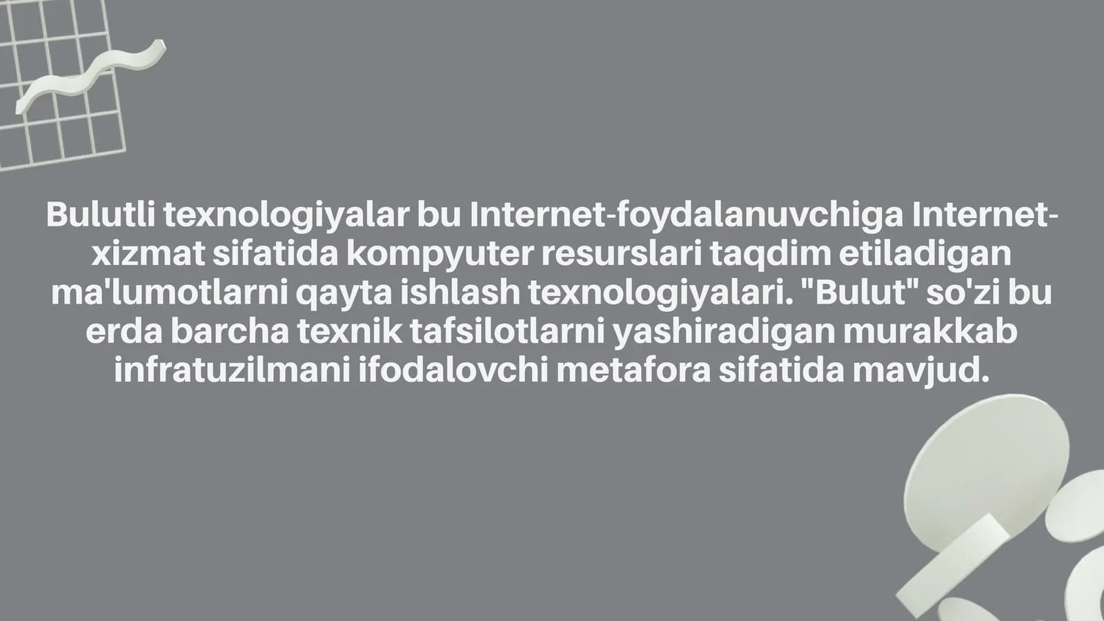 Bulutli Texnologiyalar