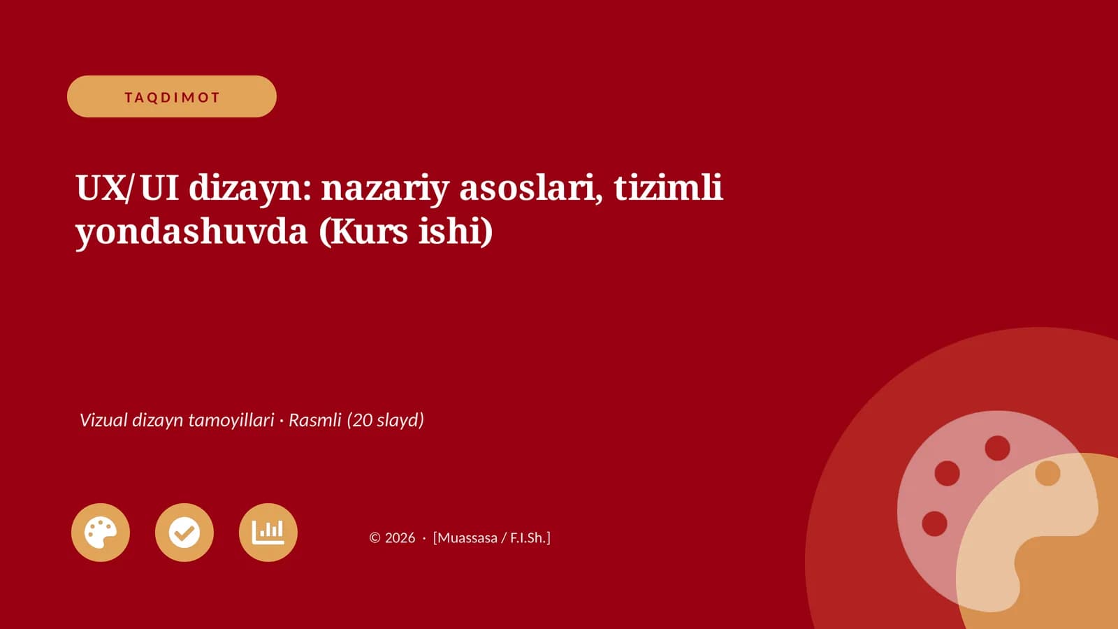 UX/UI dizayn: nazariy asoslari