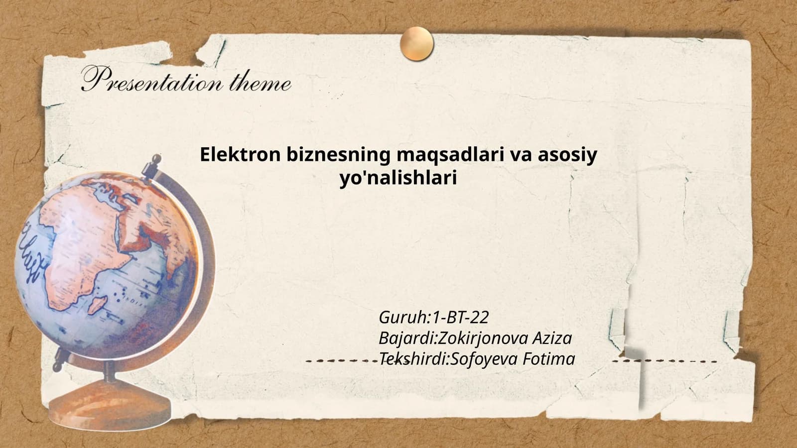 Elektron tijoratning asosiy turlari