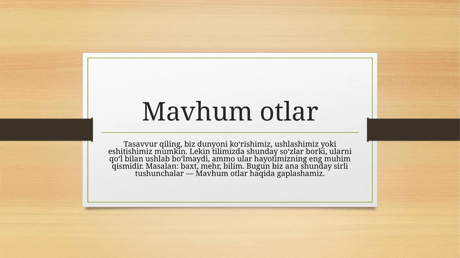 Mavhum otlar