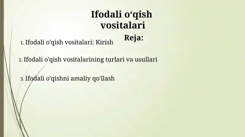 Ifodalio'qish